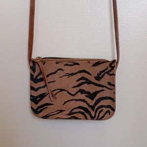 Madewell The simple crossbody bag. Calf hair.